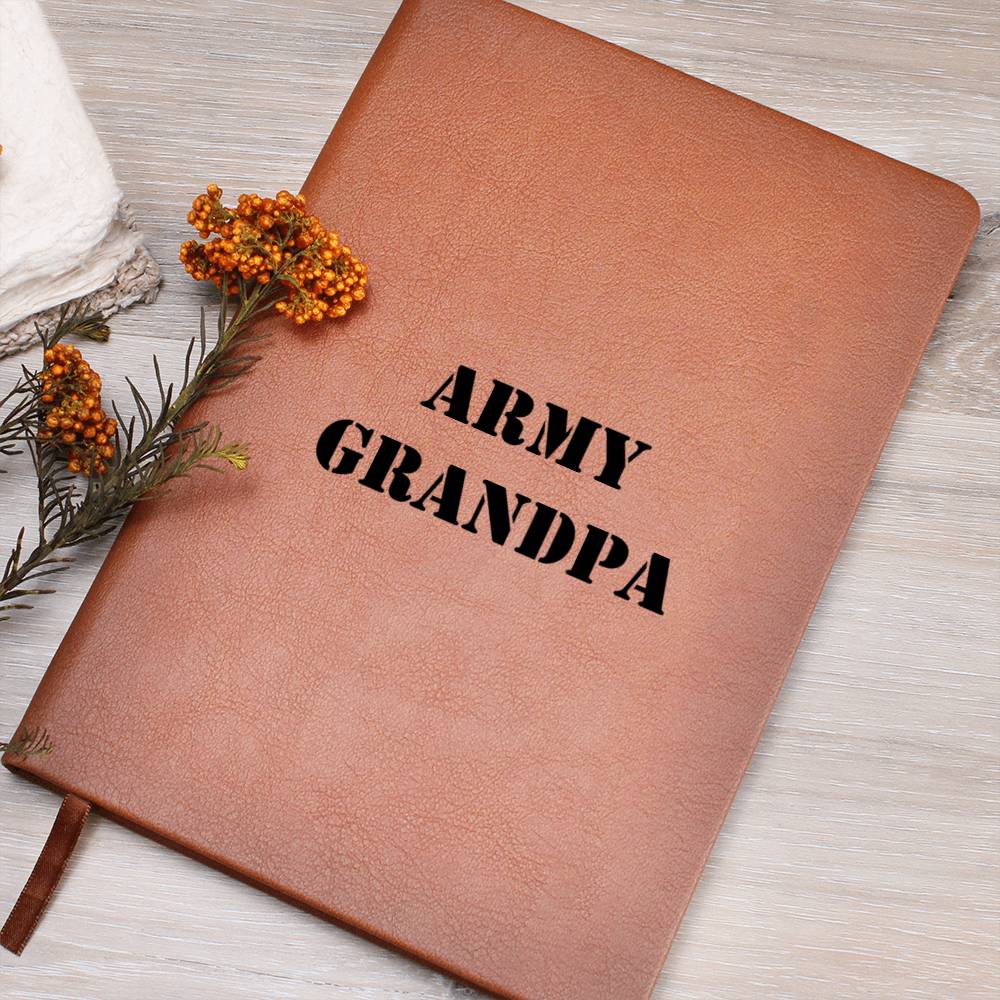 Army Grandpa - Vegan Leather Journal
