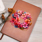 Floral Flower Wreath 030 - Vegan Leather Journal