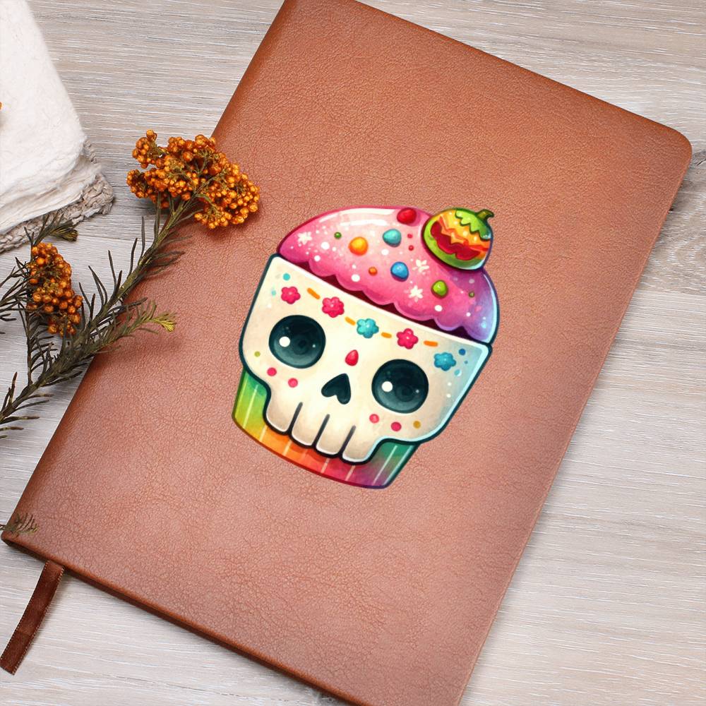 Cute Halloween Sticker 074 - Vegan Leather Journal