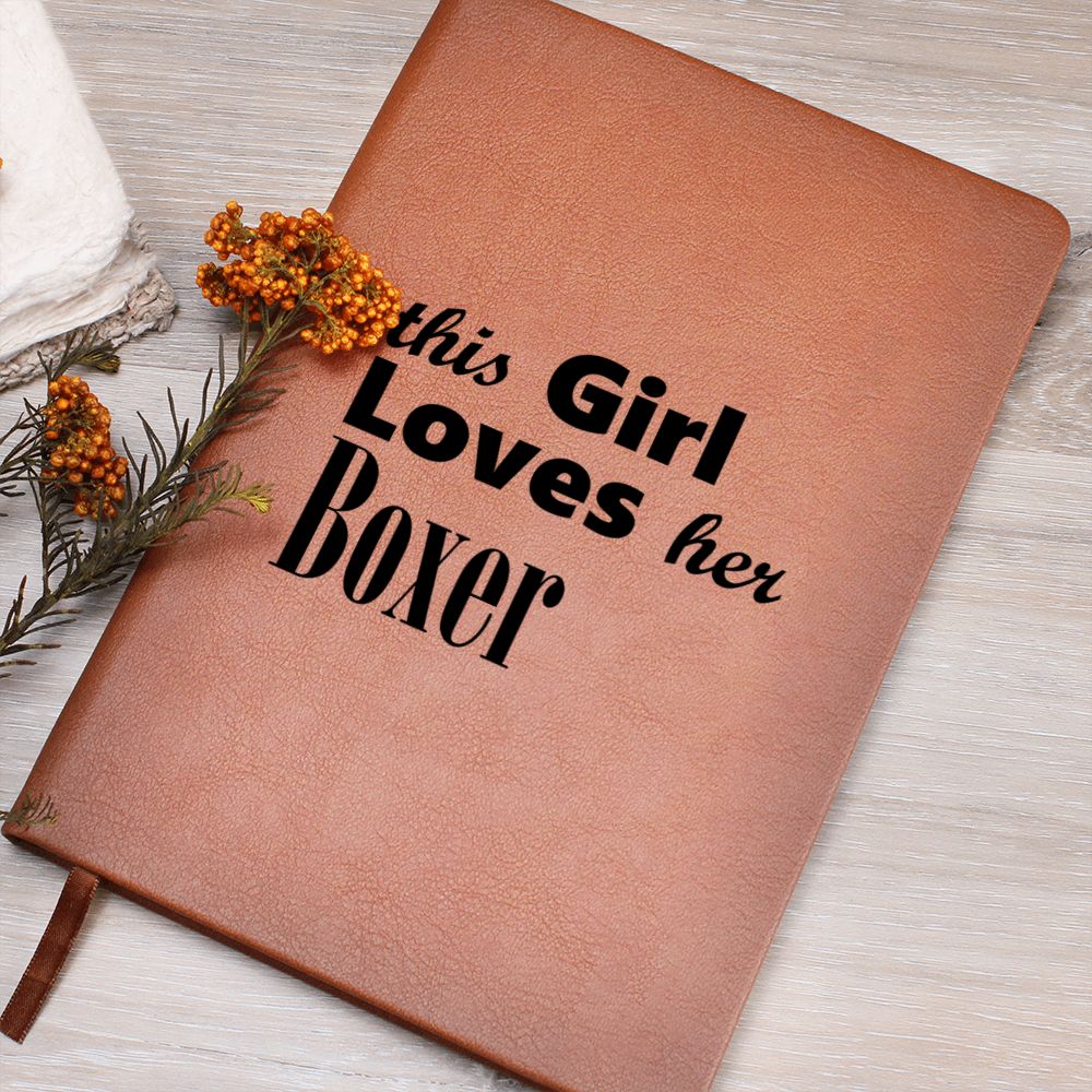 Boxer - Vegan Leather Journal