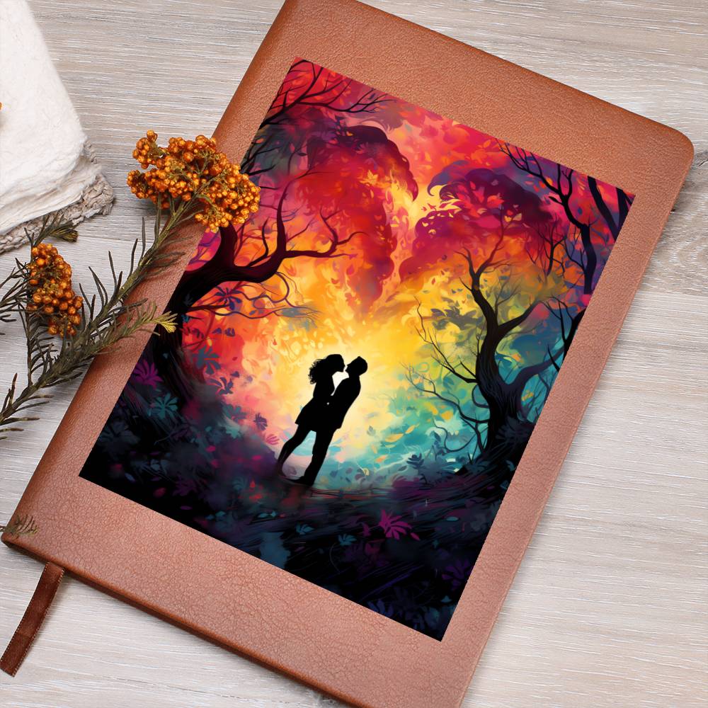 Valentine's Day Art 367 - Vegan Leather Journal