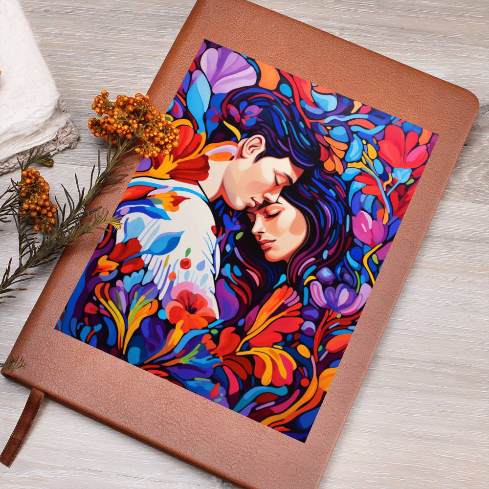 Valentine's Day Art 439 - Vegan Leather Journal