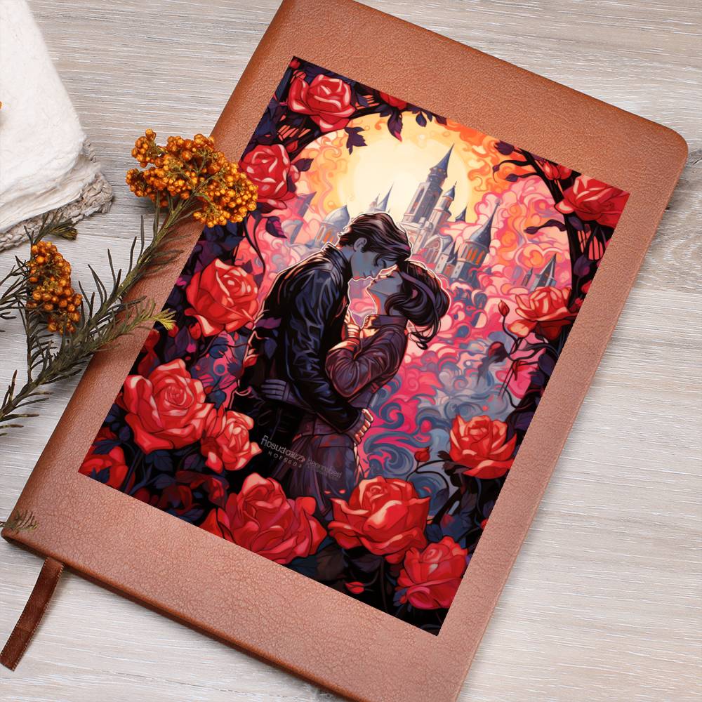 Valentine's Day Art 075 - Vegan Leather Journal