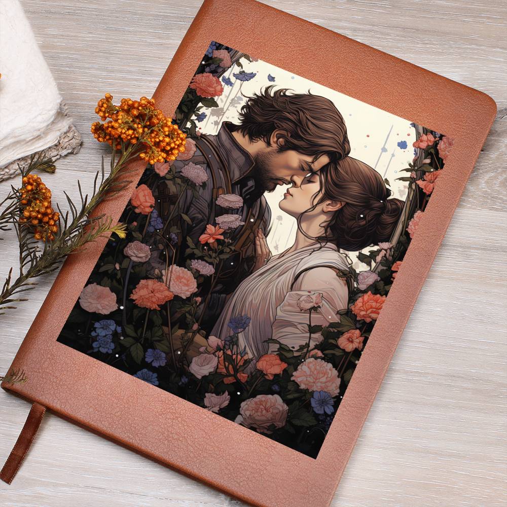 Valentine's Day Art 205 - Vegan Leather Journal