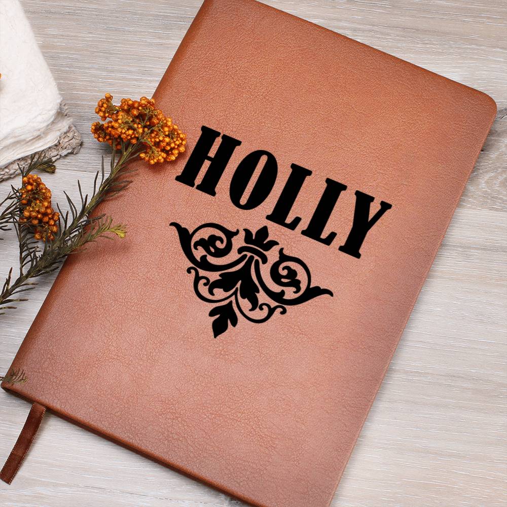 Holly v01 - Vegan Leather Journal