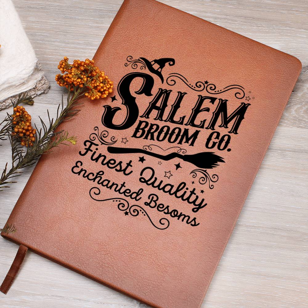 Vintage Halloween Signs 26 - Vegan Leather Journal