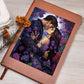 Valentine's Day Art 418 - Vegan Leather Journal