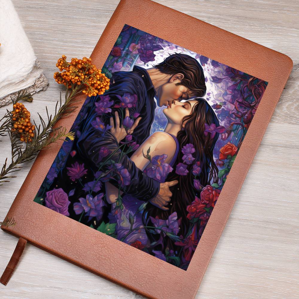 Valentine's Day Art 418 - Vegan Leather Journal