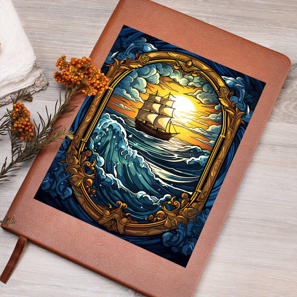 Minimalist BOHO Art 144 - Vegan Leather Journal