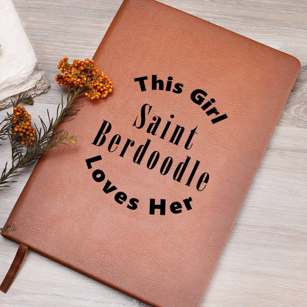 Saint Berdoodle v2 - Vegan Leather Journal