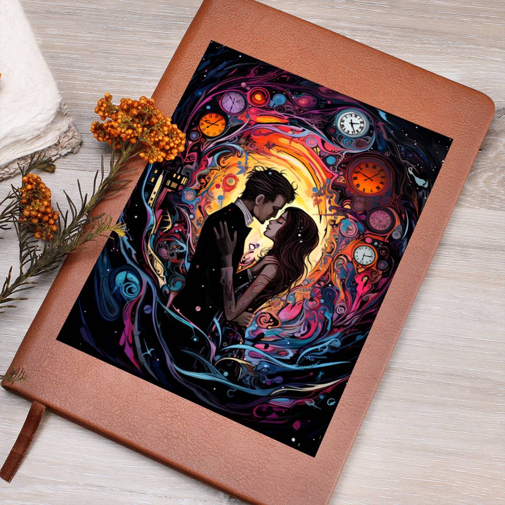 Valentine's Day Art 356 - Vegan Leather Journal