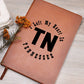 Heart In Tennessee v01 - Vegan Leather Journal