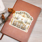 Luxury Wedding Decor Sticker 008 - Vegan Leather Journal