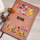 Elise (Botanical Blooms) - Vegan Leather Journal