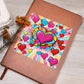 Valentine's Day Pop Art 02 - Vegan Leather Journal
