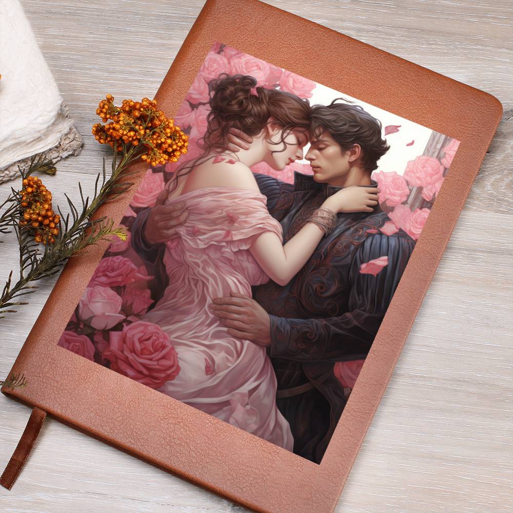 Valentine's Day Art 306 - Vegan Leather Journal