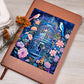 Birds And Floral Design 139 - Vegan Leather Journal