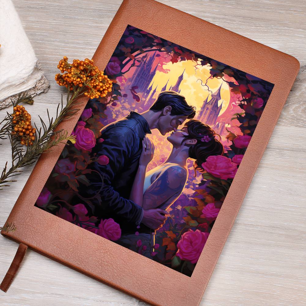 Valentine's Day Art 074 - Vegan Leather Journal