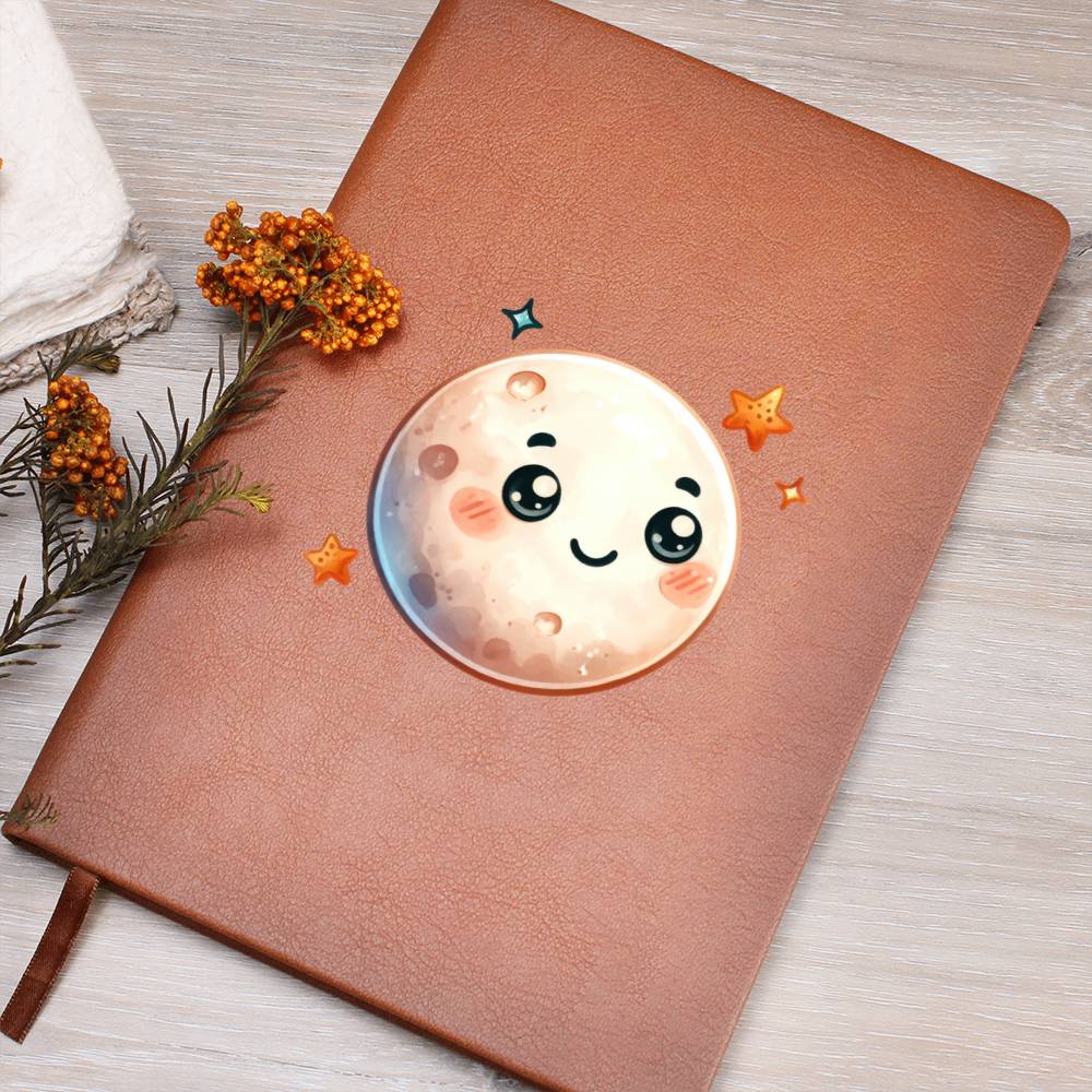 Cute Halloween Sticker 065 - Vegan Leather Journal