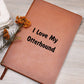 Love My Otterhound v4 - Vegan Leather Journal