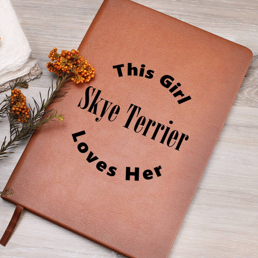 Skye Terrier v2 - Vegan Leather Journal