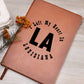 Heart In Louisiana v01 - Vegan Leather Journal