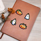 Cute Halloween Sticker 006 - Vegan Leather Journal