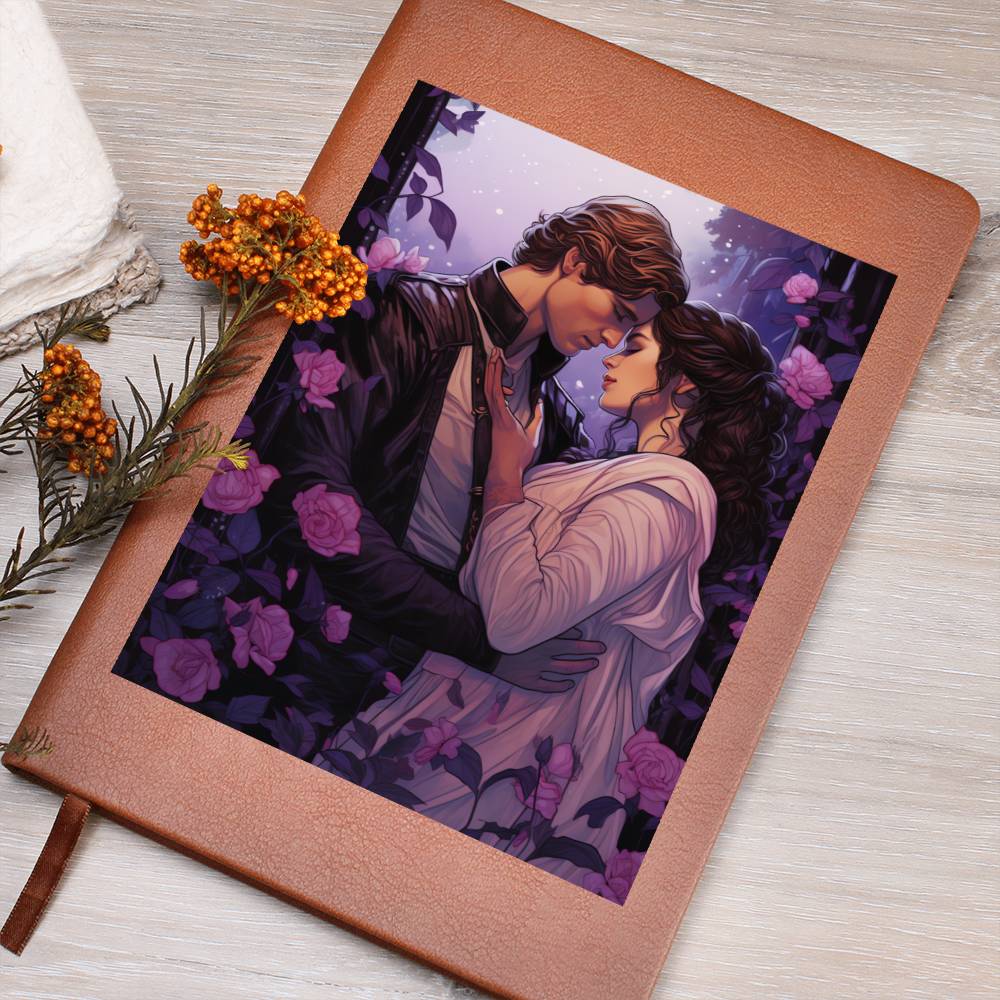 Valentine's Day Art 340 - Vegan Leather Journal