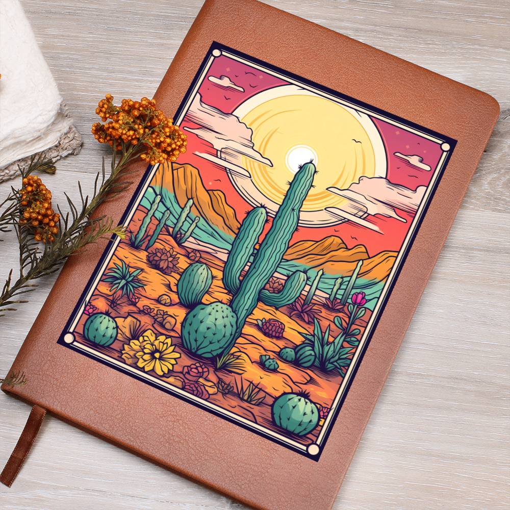Minimalist BOHO Art 126 - Vegan Leather Journal