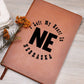 Heart In Nebraska v01 - Vegan Leather Journal