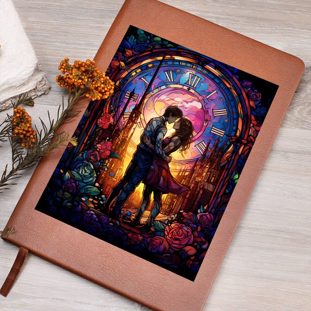Valentine's Day Art 466 - Vegan Leather Journal