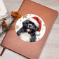 Christmas Dog - Newfoundland - Vegan Leather Journal