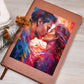 Valentine's Day Art 376 - Vegan Leather Journal