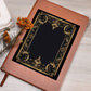 Ornate Gold Cover 077 - Vegan Leather Journal