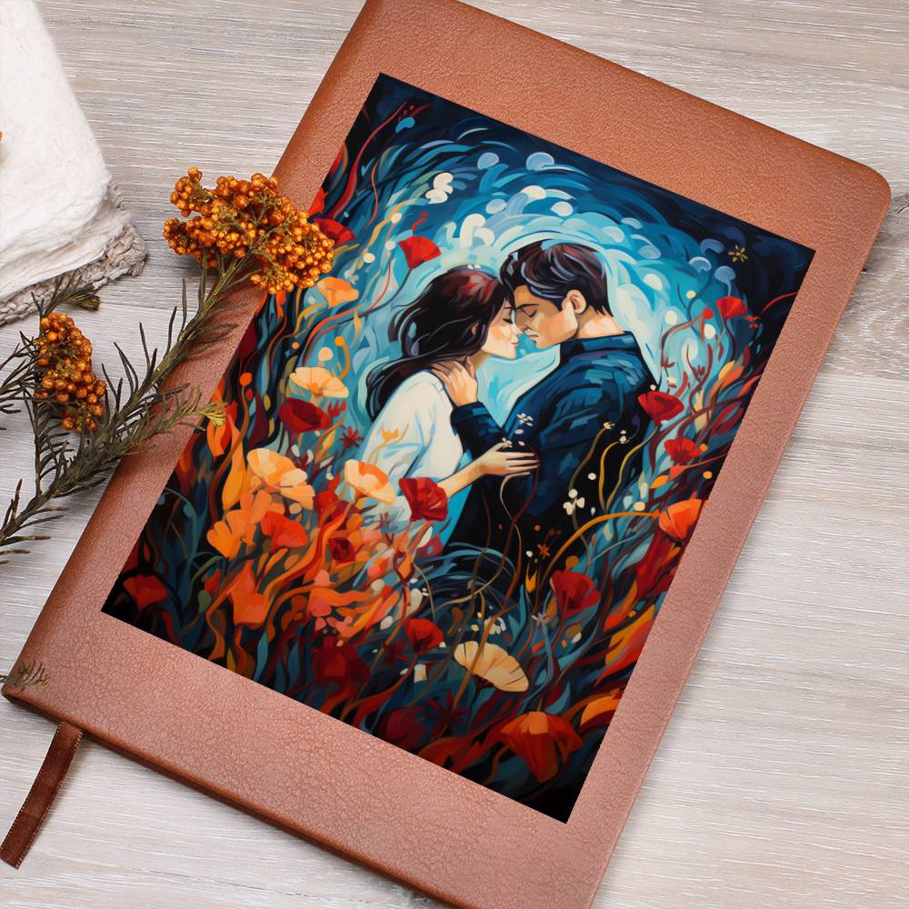 Valentine's Day Art 112 - Vegan Leather Journal