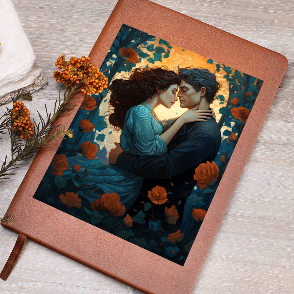 Valentine's Day Art 258 - Vegan Leather Journal