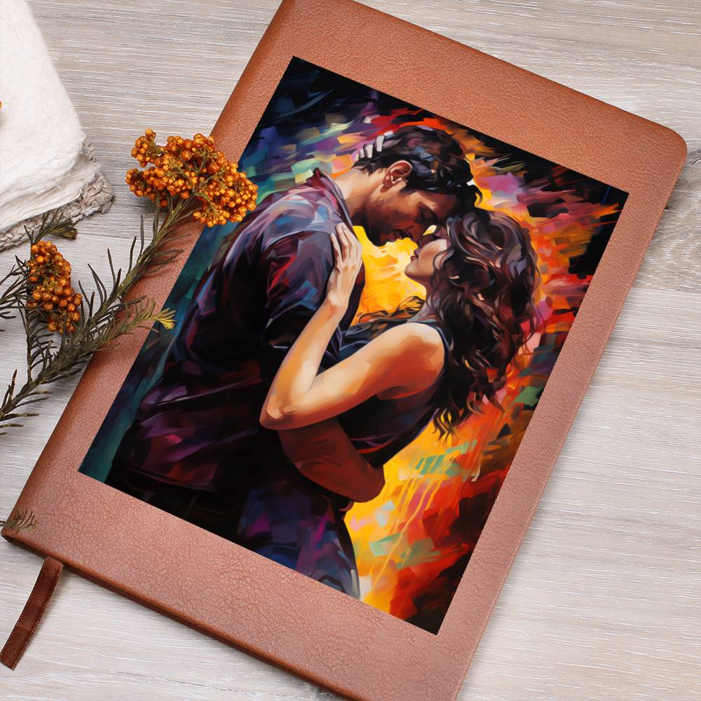 Valentine's Day Art 480 - Vegan Leather Journal