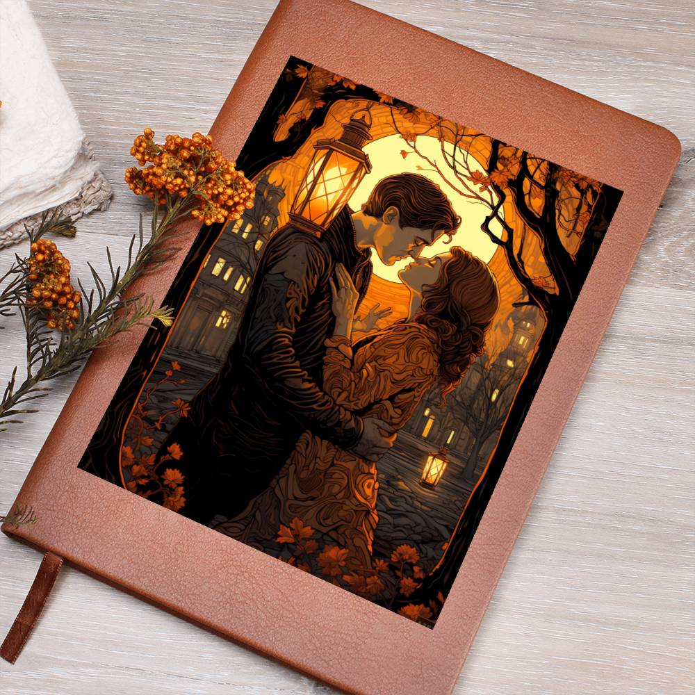 Valentine's Day Art 027 - Vegan Leather Journal