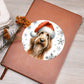 Christmas Dog - Spinone Italiano - Vegan Leather Journal