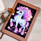 Cute Unicorn 042 - Vegan Leather Journal