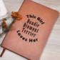 Dandie Dinmont Terrier v2 - Vegan Leather Journal