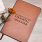 World's Greatest Financial Manager - Vegan Leather Journal