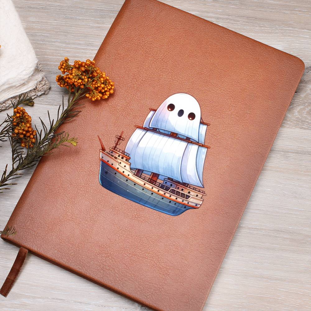 Cute Halloween Sticker 013 - Vegan Leather Journal