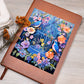 Birds And Floral Design 138 - Vegan Leather Journal