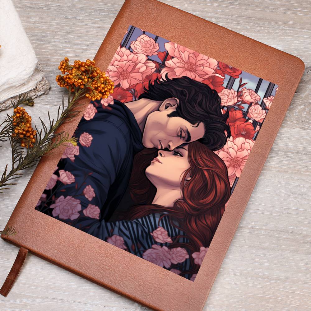 Valentine's Day Art 083 - Vegan Leather Journal