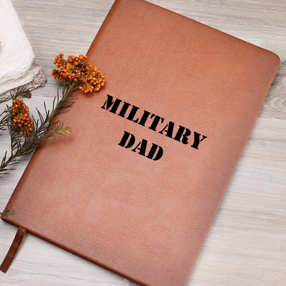 Military Dad - Vegan Leather Journal
