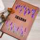 Sharon (Lavender) - Vegan Leather Journal