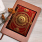 Ornate Gold Cover 128 - Vegan Leather Journal