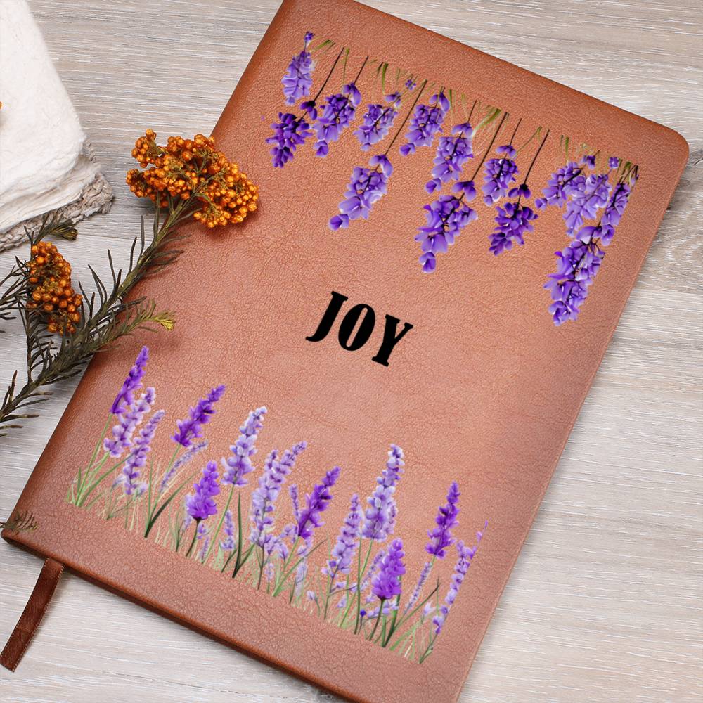 Joy (Lavender) - Vegan Leather Journal