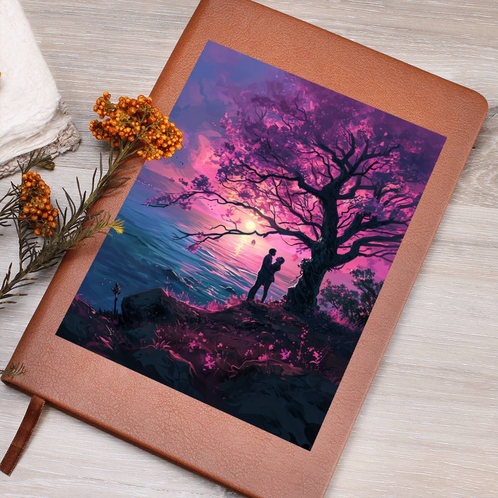 Valentine's Day Art 408 - Vegan Leather Journal